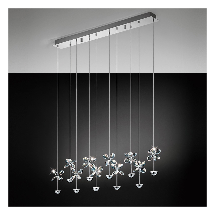 Eglo - Candeeiro suspenso LED 10xLED/2,5W/230V