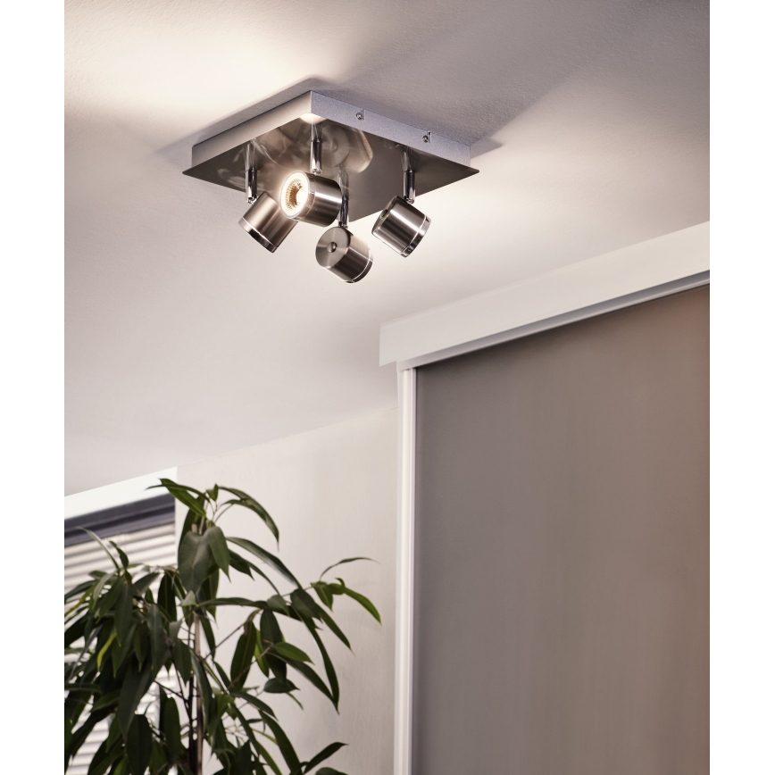 Eglo 93696 - Foco LED PIERINO 4xLED/5W/230V