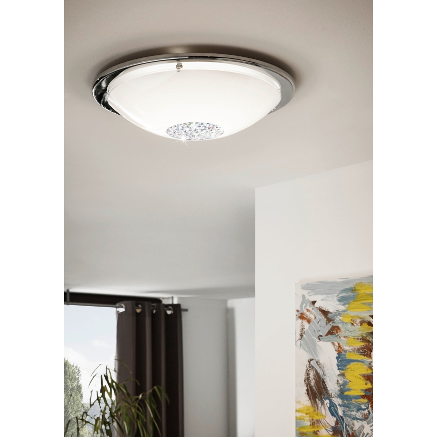 Eglo - Luz de teto LED LED/12W/230V