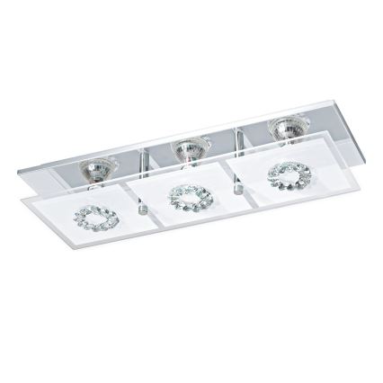 Eglo 93782 - Iluminação de teto LED RONCATO 3xGU10/3W/230V