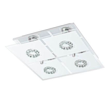 Eglo 93783 - Luz de teto LED RONCATO 4xGU10/3W/230V