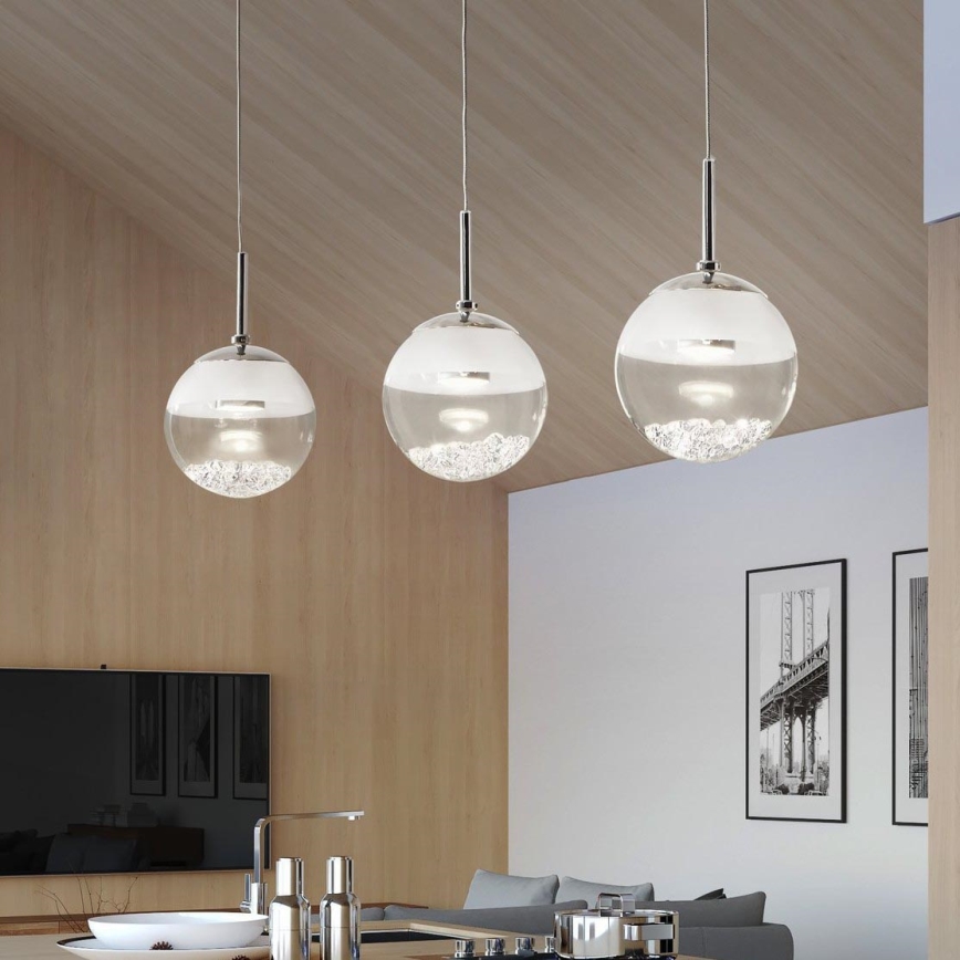 Eglo 93784 - Luz pendente LED MONTEFIO 1 3xLED/5W/230V