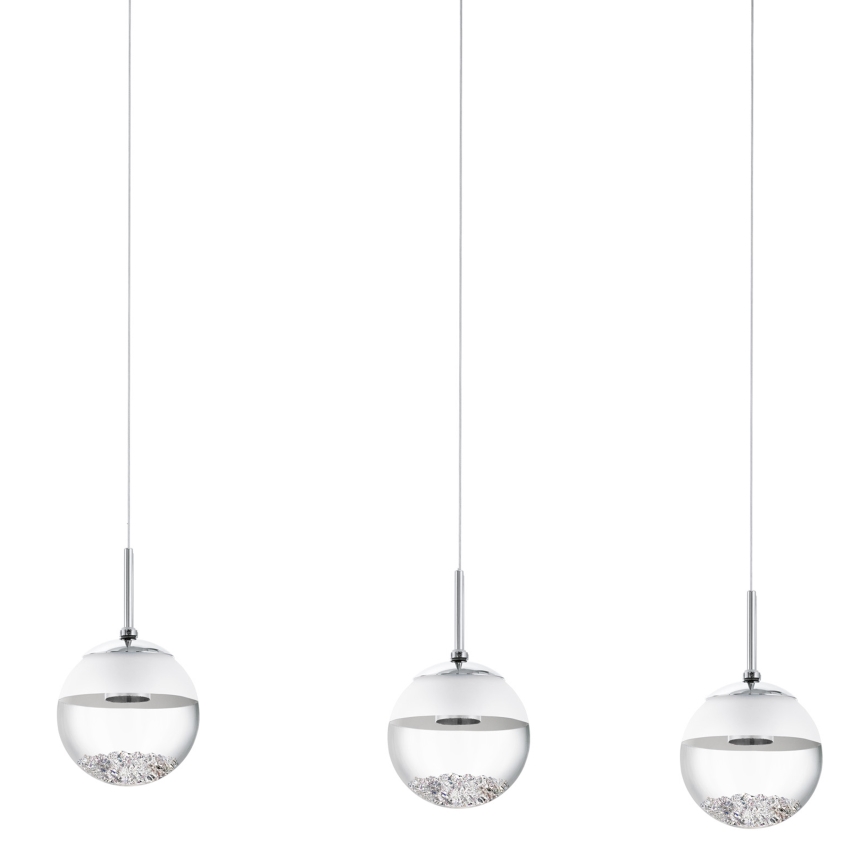 Eglo 93784 - Luz pendente LED MONTEFIO 1 3xLED/5W/230V