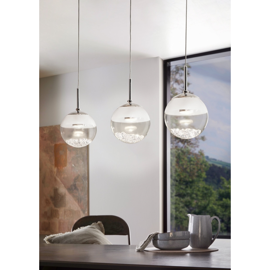 Eglo 93784 - Luz pendente LED MONTEFIO 1 3xLED/5W/230V