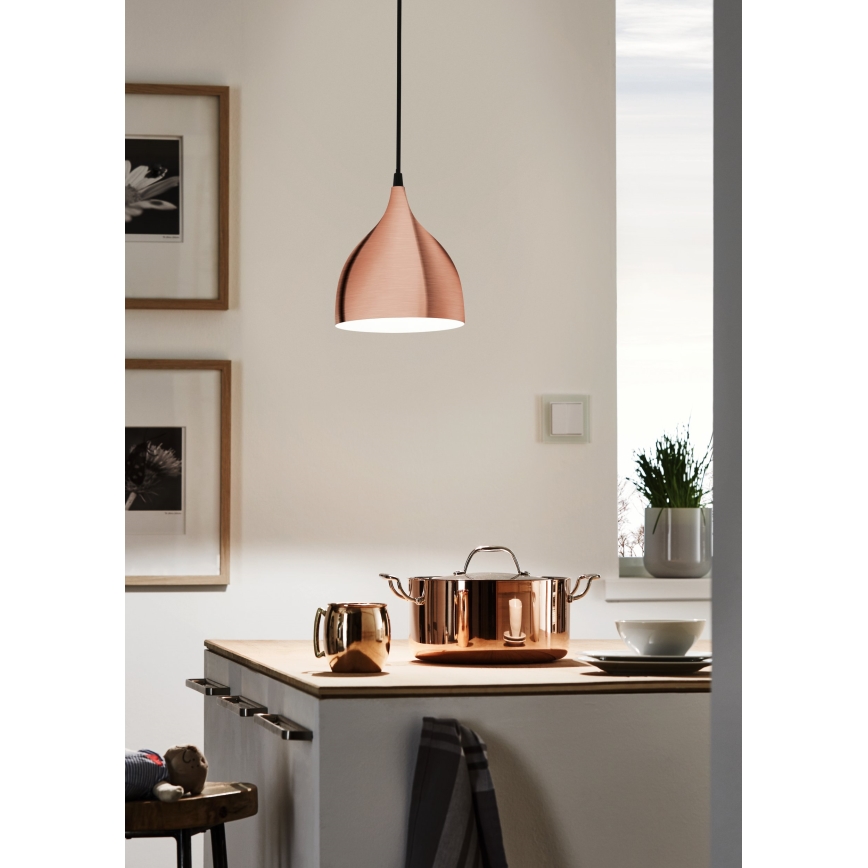 Eglo - Candelabro 1xE27/60W/230V