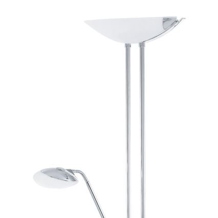 Eglo - Candeeiro de chão LED com regulação LED/20W + LED/2,5W