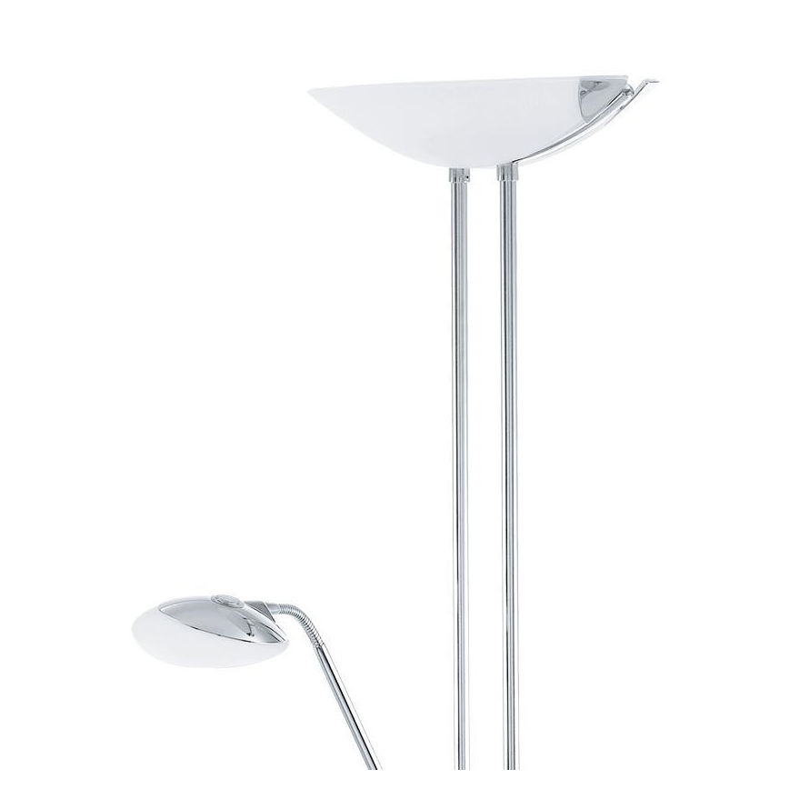 Eglo - Candeeiro de chão LED com regulação LED/20W + LED/2,5W