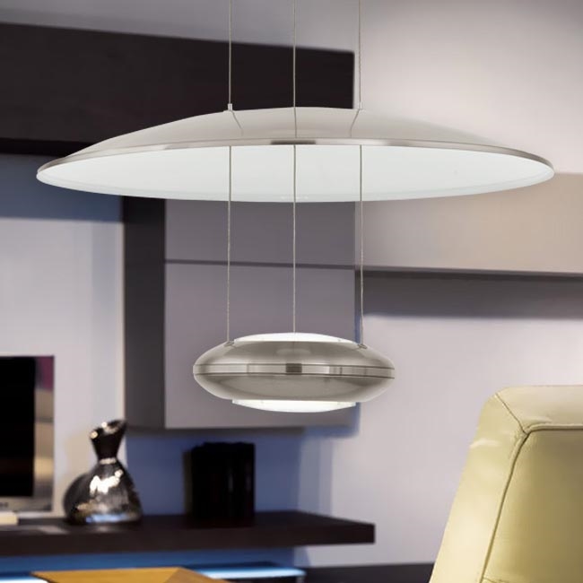 Eglo 93912 - Luz pendente LED LEMOS 2xLED/7,8W/230V