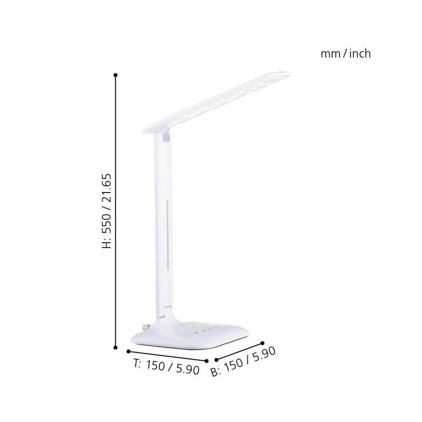 Eglo - Lâmpada de mesa LED/2.9W/230V