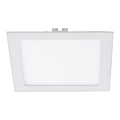 Eglo 94068 - Luminária LED de embutir FUEVA 1 LED/16,47W/230V 22,5x22,5 cm