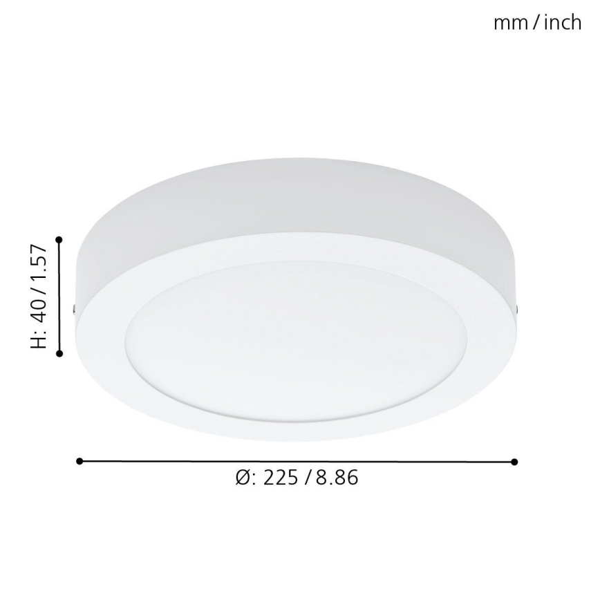Eglo 94075 - Plafon LED FUEVA 1 LED/16,47W/230V