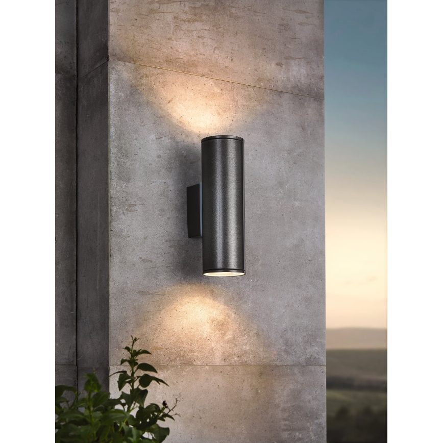 Eglo - Iluminação LED de exterior 2xGU10/3W/230V IP44