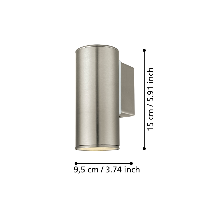Eglo - Iluminação LED de exterior 1xGU10/3W/230V IP44