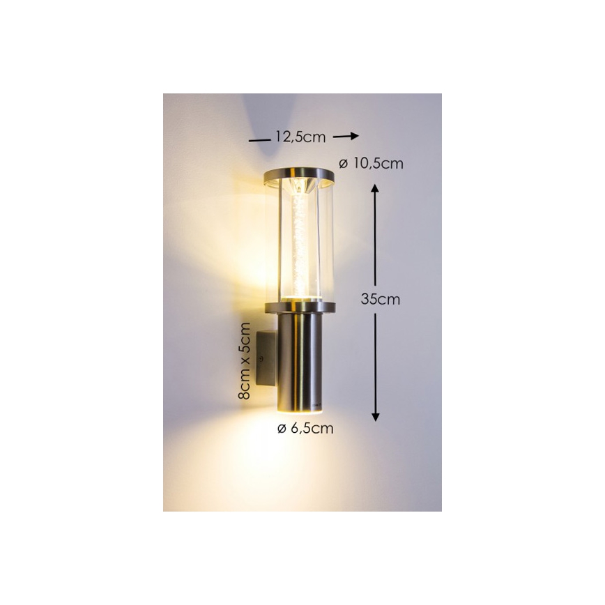 Eglo - Iluminação LED de exterior 1xGU10/3W + 1xLED/3,7W IP44