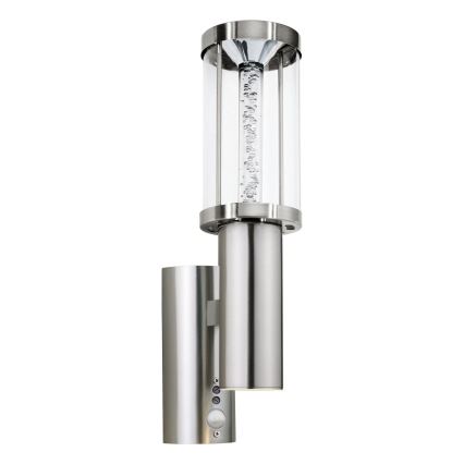 Eglo - Iluminação LED de exterior com sensor 1xGU10/3W + 1xLED/3,7W IP44