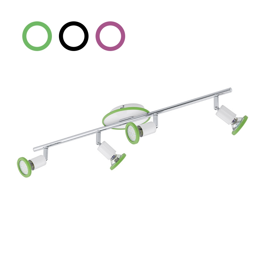 Eglo 94173 - Foco LED MODINO 4xGU10/3W/230V