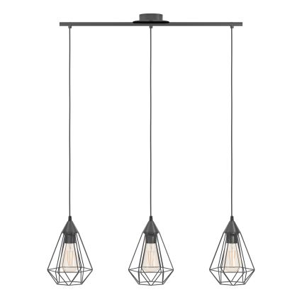 Eglo - Candeeiro 3xE27/60W/230V