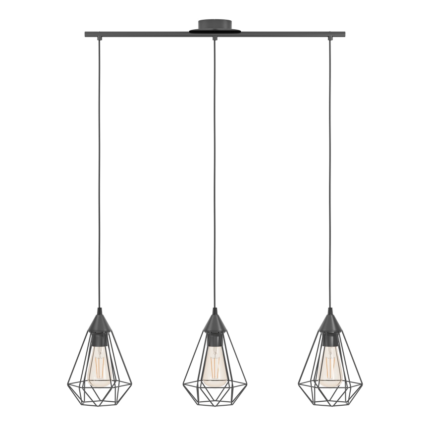Eglo - Candeeiro 3xE27/60W/230V