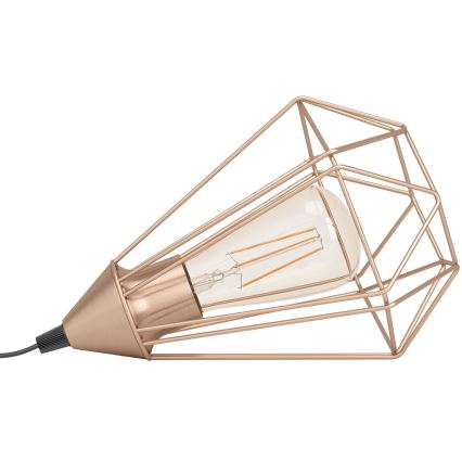 Eglo - Candeeiro de mesa com tomada 1xE27/60W/230V
