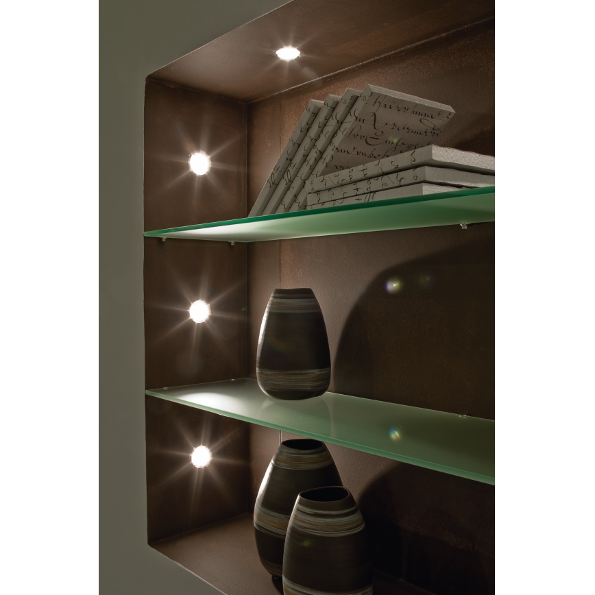 Eglo - CONJUNTO 3x Foco de encastrar LED PENETO 3xGU10-LED/3W/230V