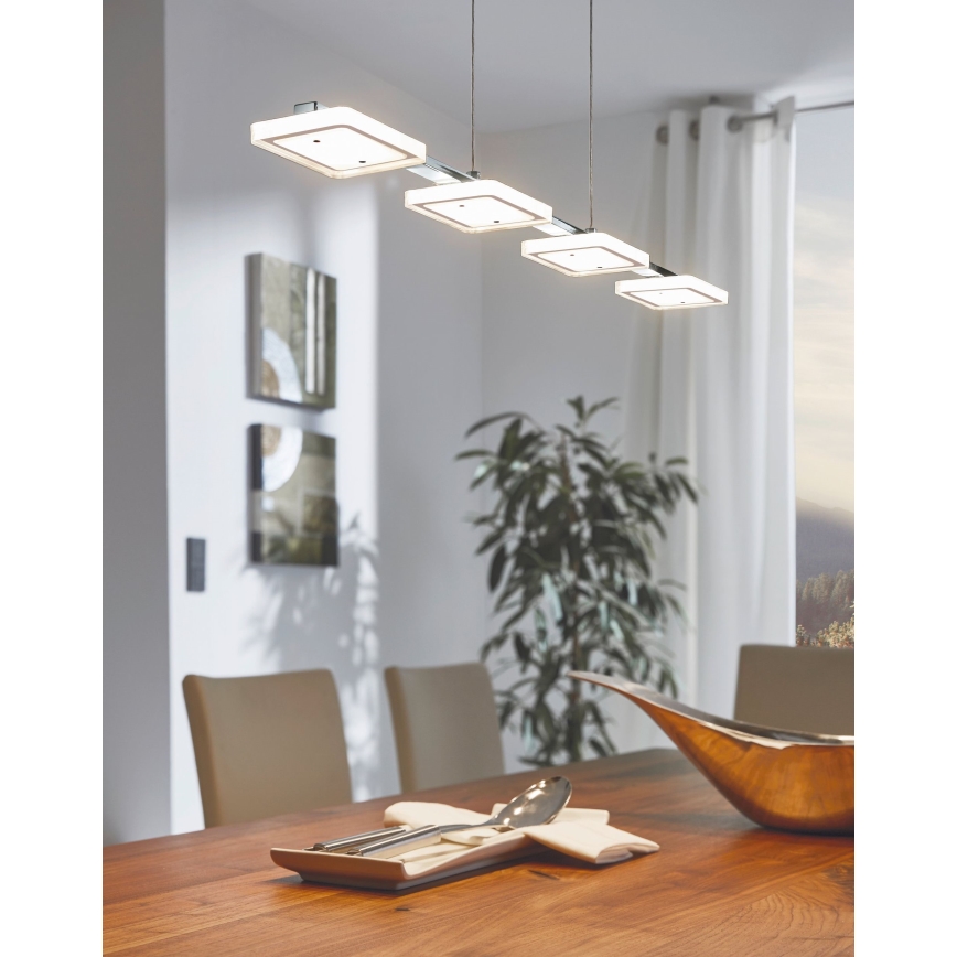 Eglo - Iluminação suspensa LED 4xLED/4.5W/230V