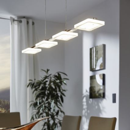 Eglo - Iluminação suspensa LED 4xLED/4.5W/230V