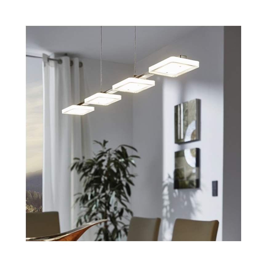 Eglo - Iluminação suspensa LED 4xLED/4.5W/230V