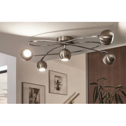 Eglo - Foco LED 5xGU10-LED/3W/230V