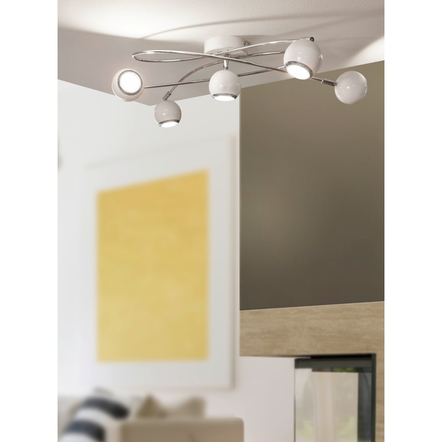 Eglo - Foco LED 5xGU10-LED/3W/230V