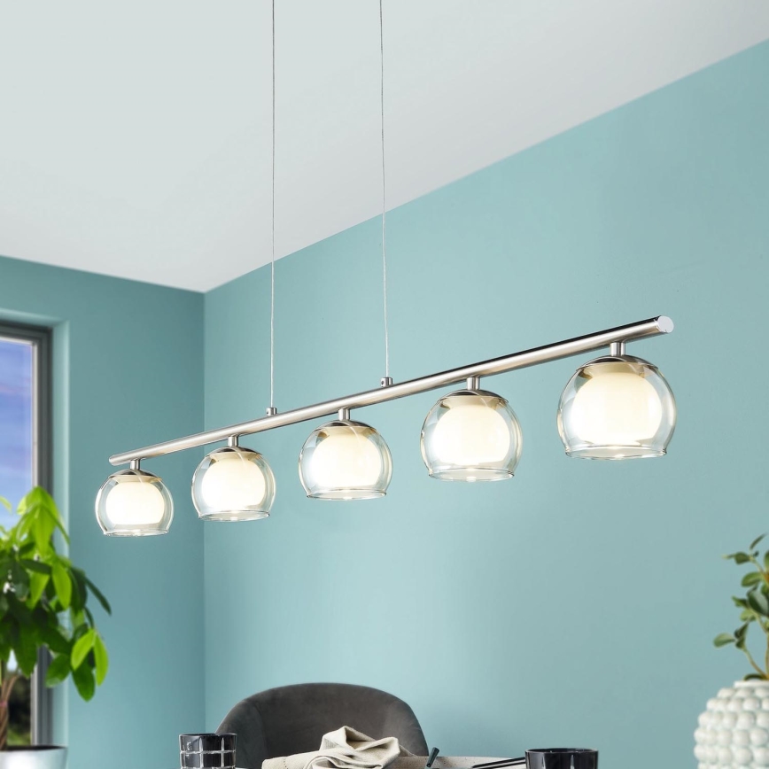Eglo 94319 - Luz pendente LED ASCOLESE 5xLED/3,3W/230V