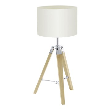 Eglo 94323 - Lâmpada de mesa LANTADA 1xE27/60W/230V
