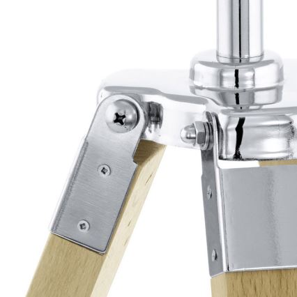 Eglo 94323 - Lâmpada de mesa LANTADA 1xE27/60W/230V