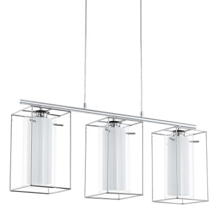 Eglo - Candelabro 1 3xE27/60W/230V
