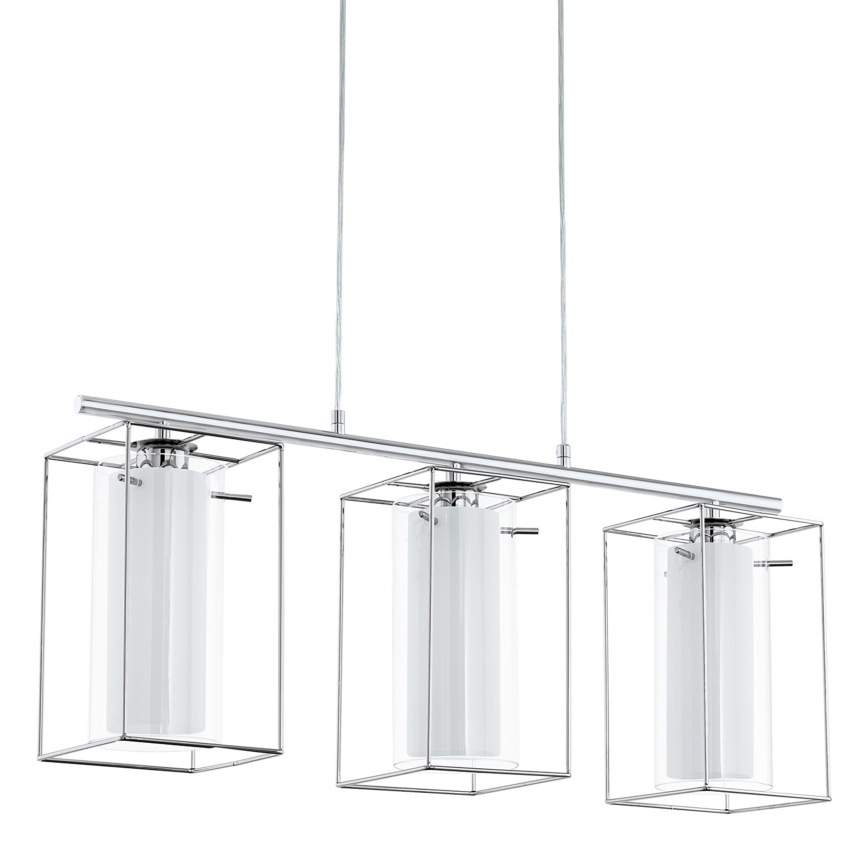 Eglo - Candelabro 1 3xE27/60W/230V