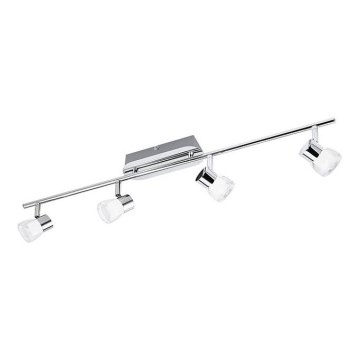 Eglo 94383 - Foco LED PERITO 4xLED/3W/230V 3000K cromado brilhante