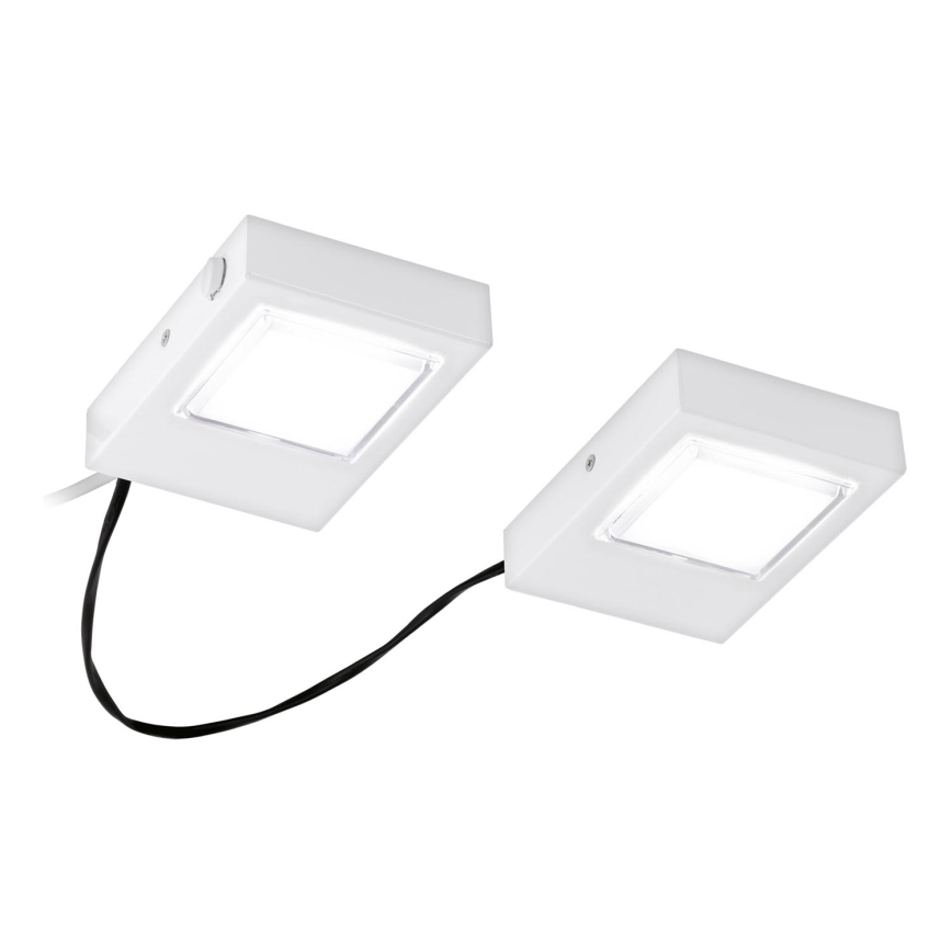 Eglo 94517 - CONJUNTO 2x Luz de fundo de armário de cozinha LED LAVAIO 2xLED/3,7W/230V