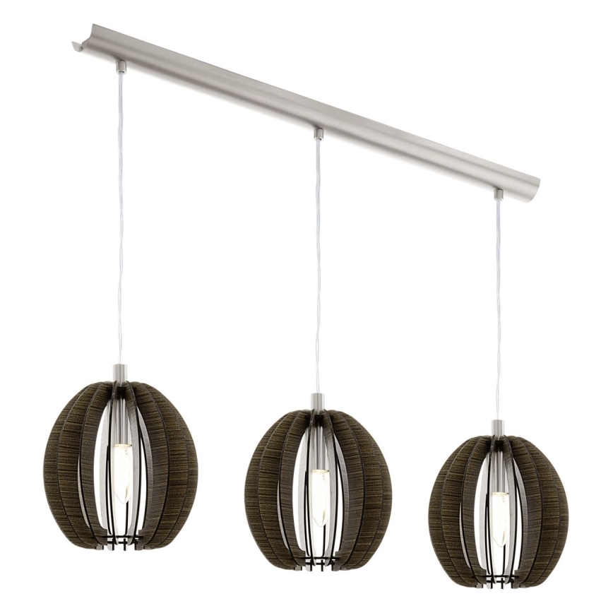 Eglo - Candelabro 3xE14/60W/230V