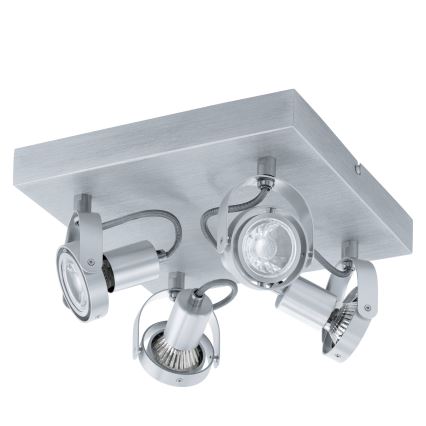 Eglo 94645 - Foco LED NOVORIO 4xGU10-LED/5W/230V