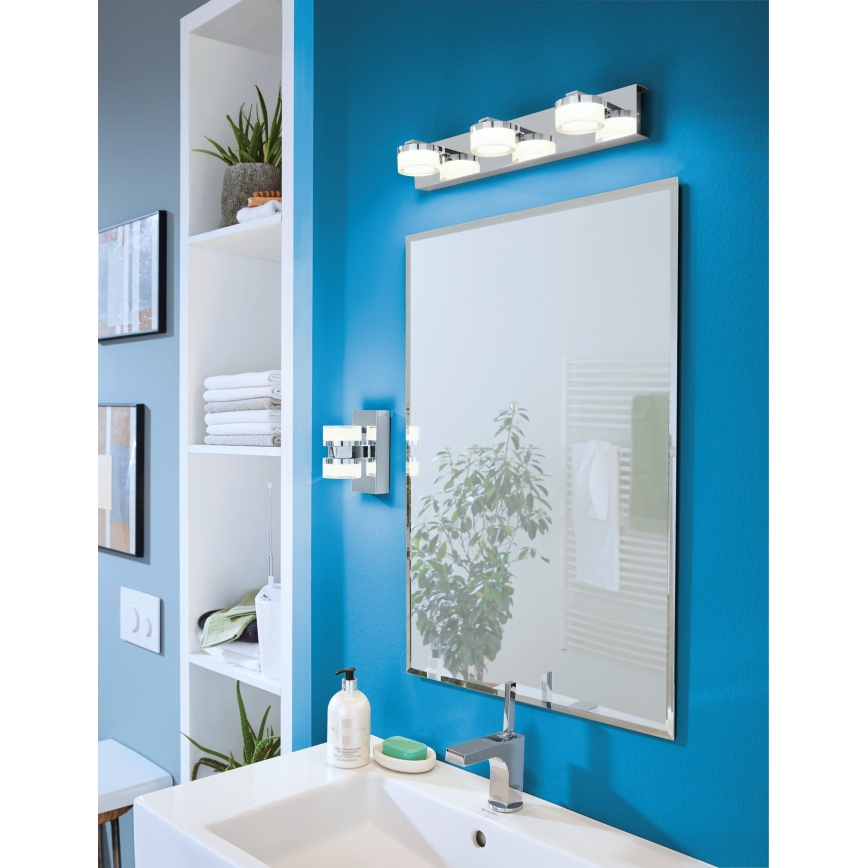 Eglo - Luz de parede de casa de banho LED 3xLED/4,5W/230V IP44