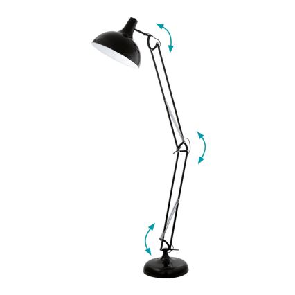 Eglo - Luminária de piso 1xE27/60W/230V