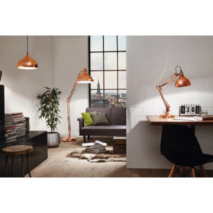 Eglo - Luminária de piso 1xE27/60W/230V