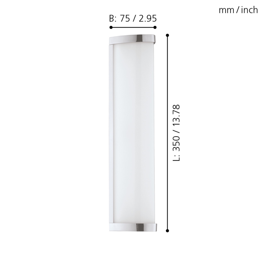 Eglo - Luz para casa de banho LED 2 1xLED/8W/230V IP44