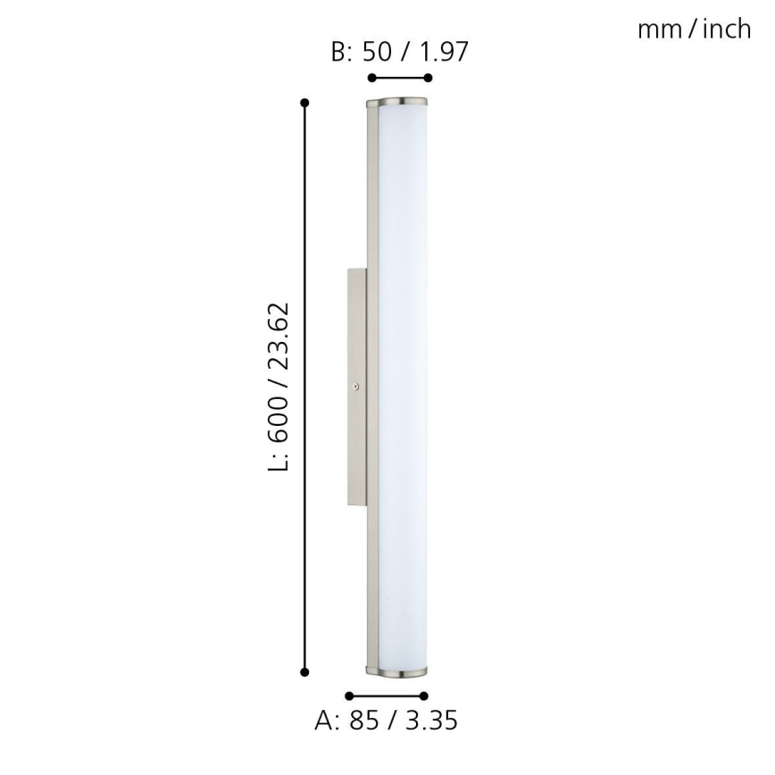 Eglo - Luz para casa de banho LED 1xLED/16W/230V IP44