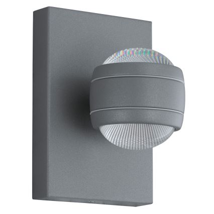 Eglo - Luz de exterior LED 2xLED/3,7W/230V IP44