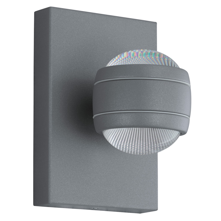 Eglo - Luz de exterior LED 2xLED/3,7W/230V IP44