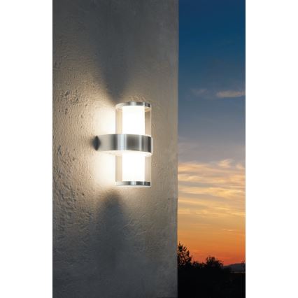 Eglo - Luz de parede de exterior 1 2xLED/3,7W/230V IP44
