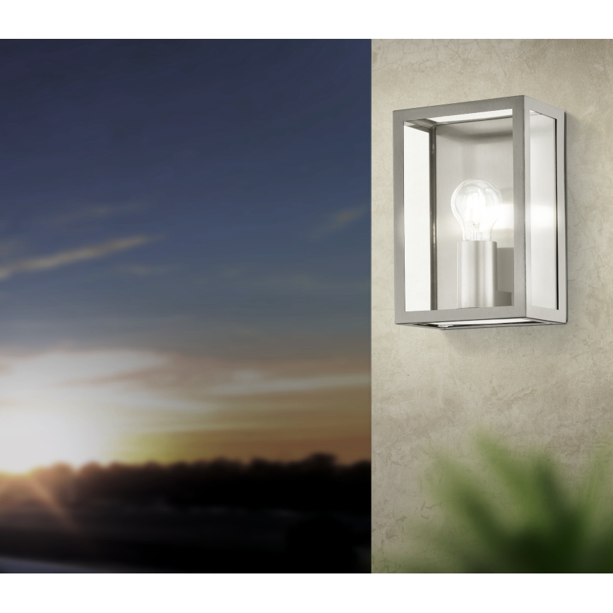 Eglo - Luz de exterior 1xE27/60W/230V IP44