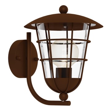 Eglo 94854 - Luz de exterior PULFERO 1 1xE27/60W/230V IP44