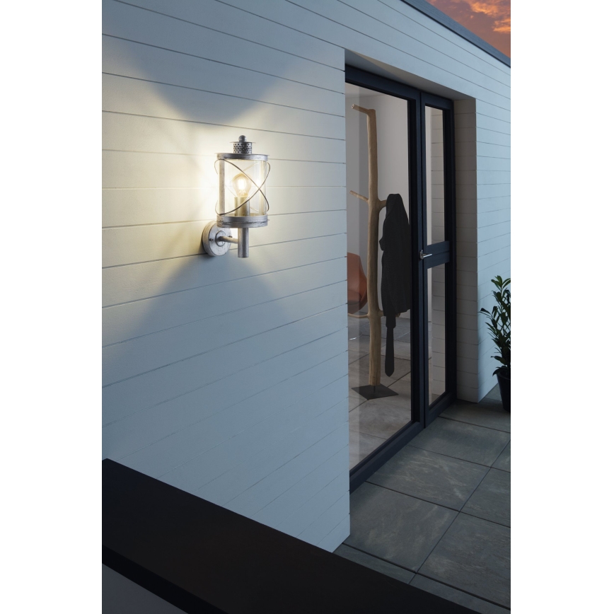 Eglo - Luz de exterior 1xE27/60W/230V IP44
