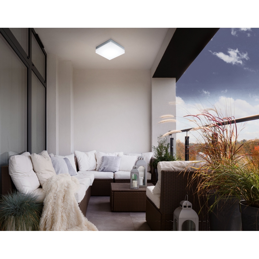 Eglo - Luz de teto para exterior LED/8,2W/230V IP44